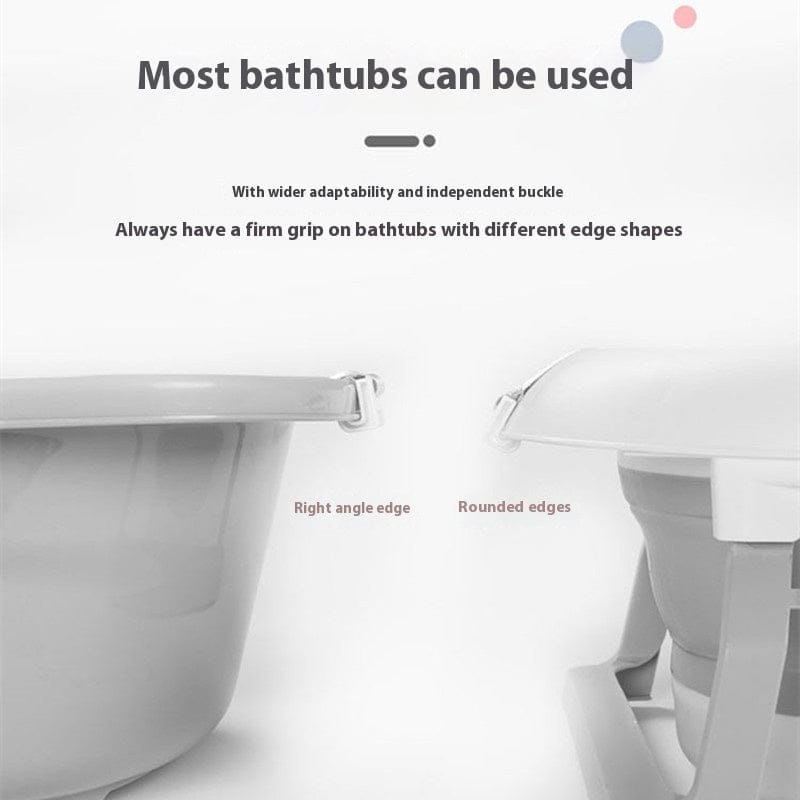 Your Baby's Cozy, Secure Throne for Bath Time.