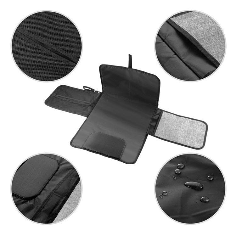 Diaper Bag's Your On-the-Go Clean Changing Station, Unfolded.