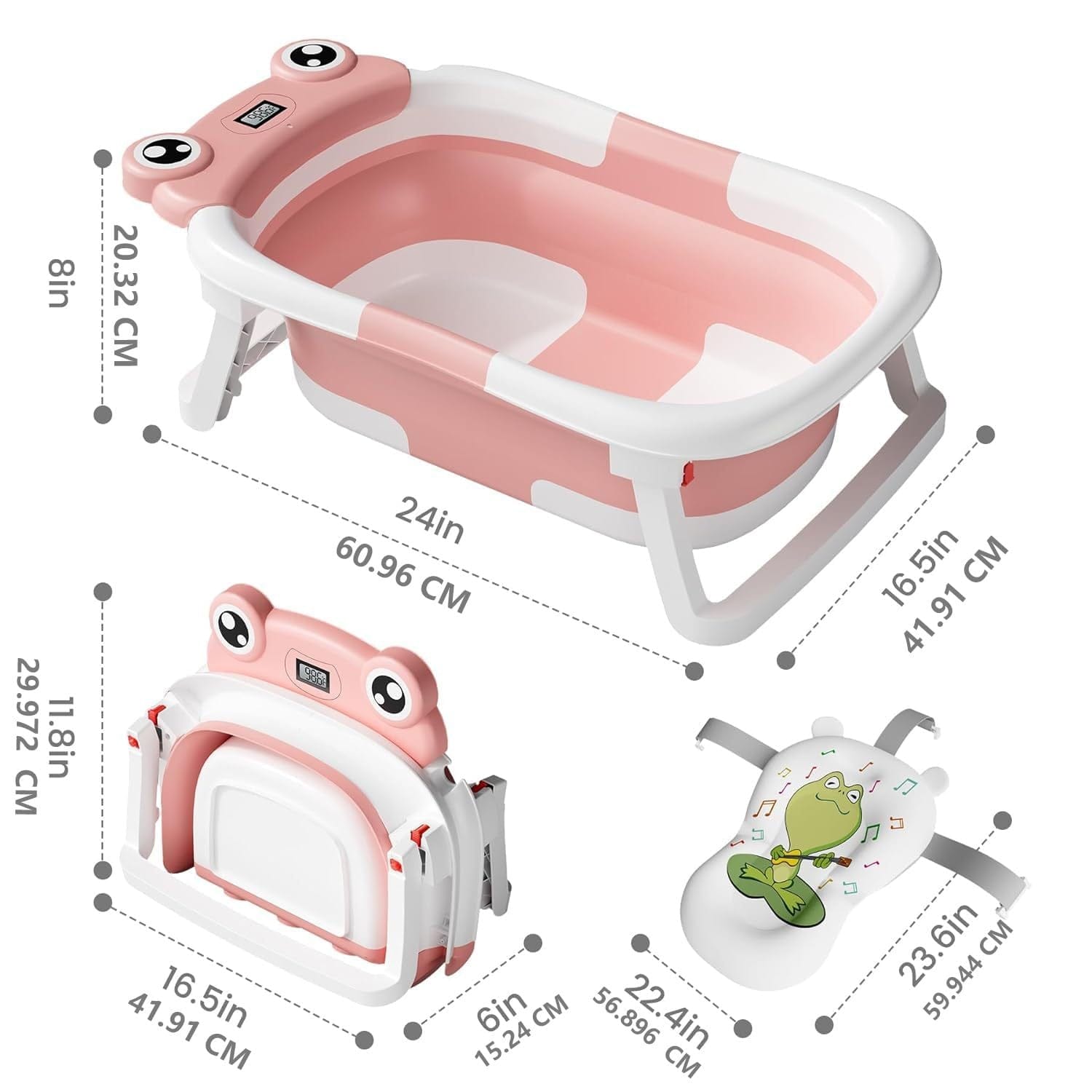 Safe, Snug Baths for Your Little One.