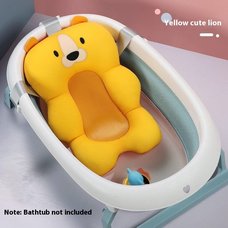 Your Baby's Cozy, Secure Throne for Bath Time.