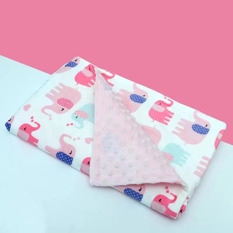 Cozy Flamingo Swaddle for Your Little One's Dreams.