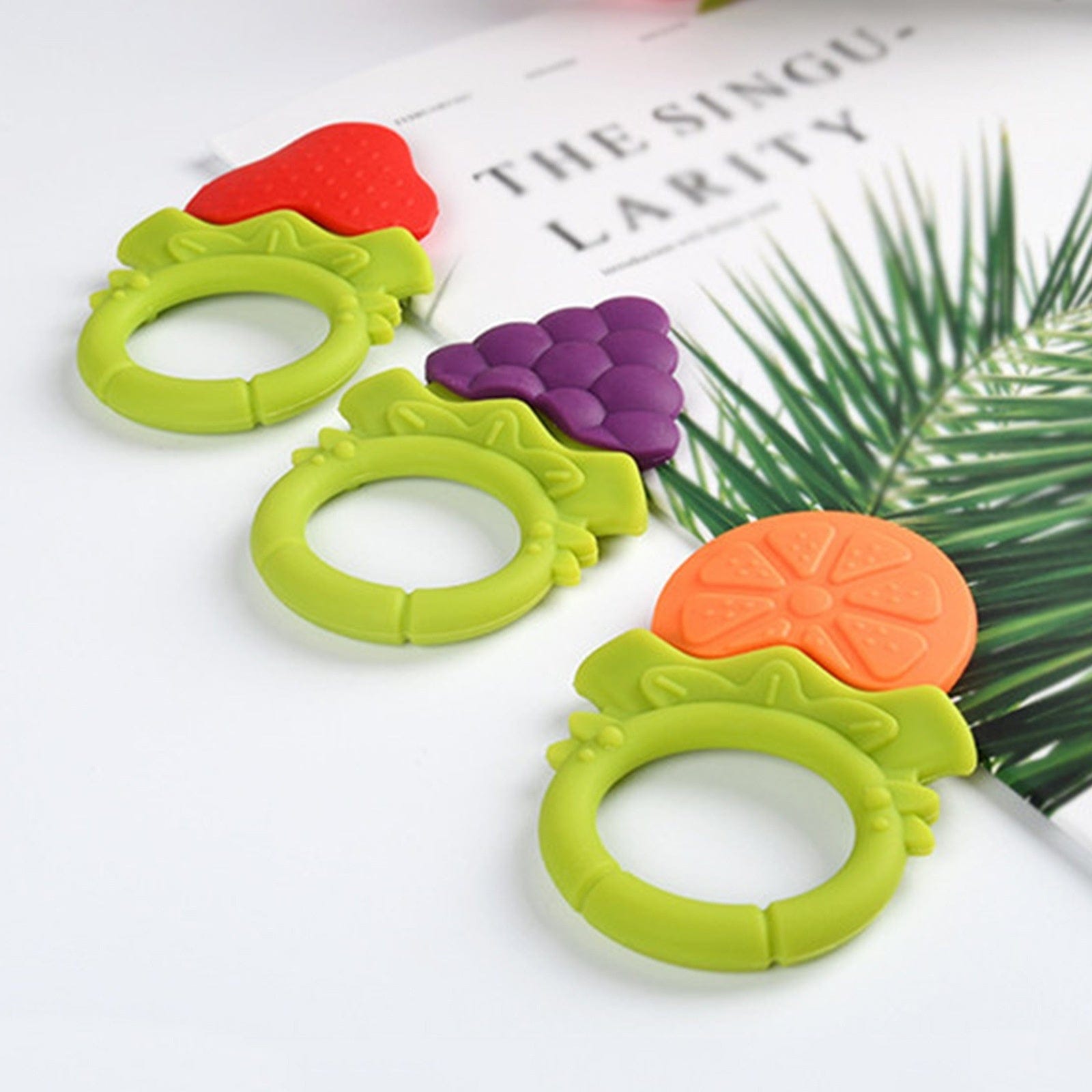 Baby Teething Molar Rod Fruit Silicone