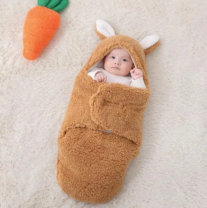 Gentle Head Support in a Cloudy Blanket.