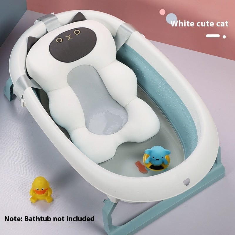 Your Baby's Cozy, Secure Throne for Bath Time.